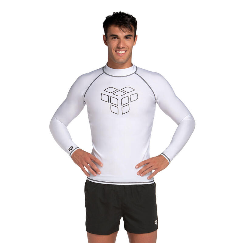 T-shirt de plage Homme - Rash Vest L/S Graphic.