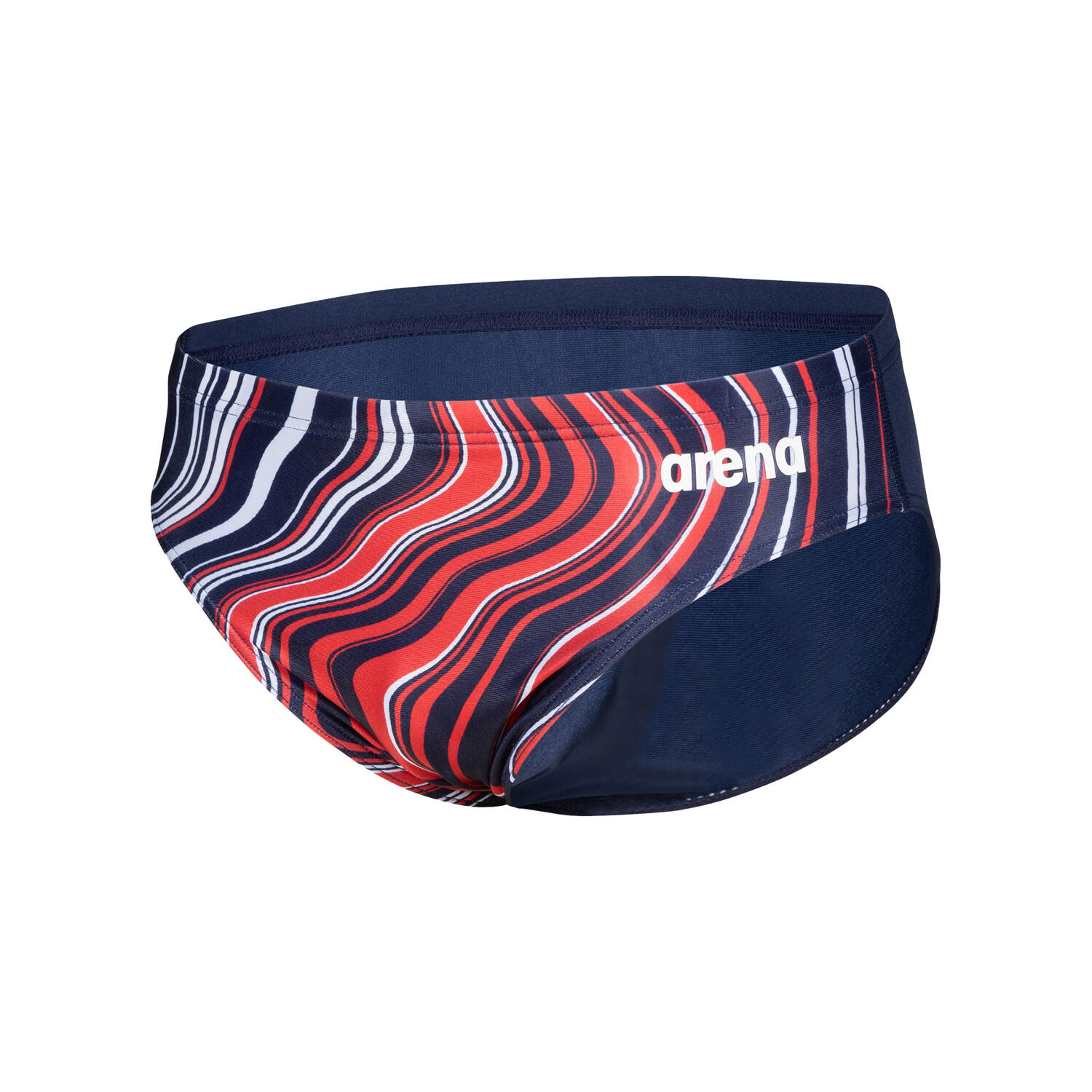 Arena - Slip De Bain Homme - Marbled - Maillot De Bain 1 Pièce - Bleu|rouge - 80 - Decathlon