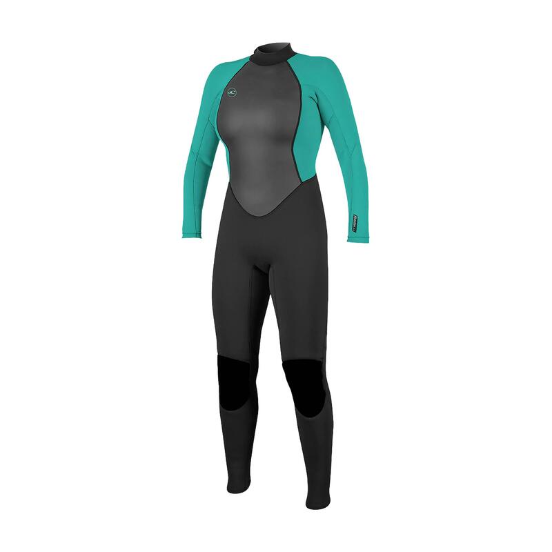 O'Neill Da Donna Reactor II 3/2mm Back Zip Muta - Black / Aqua