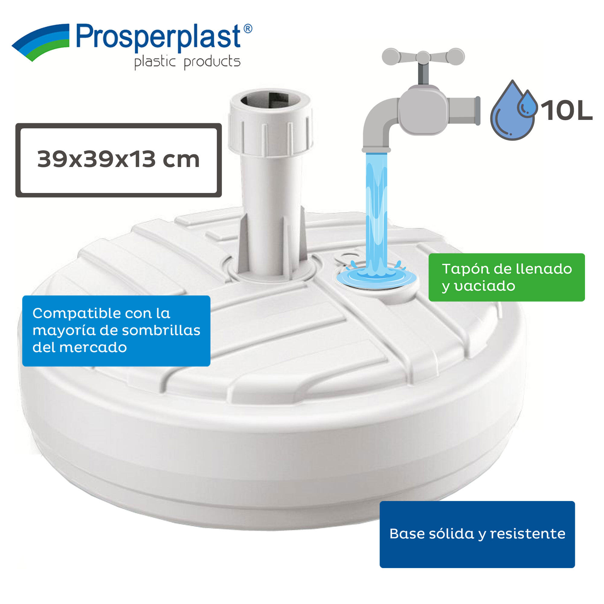 Podstawa do parasola Prosperplast 2/4