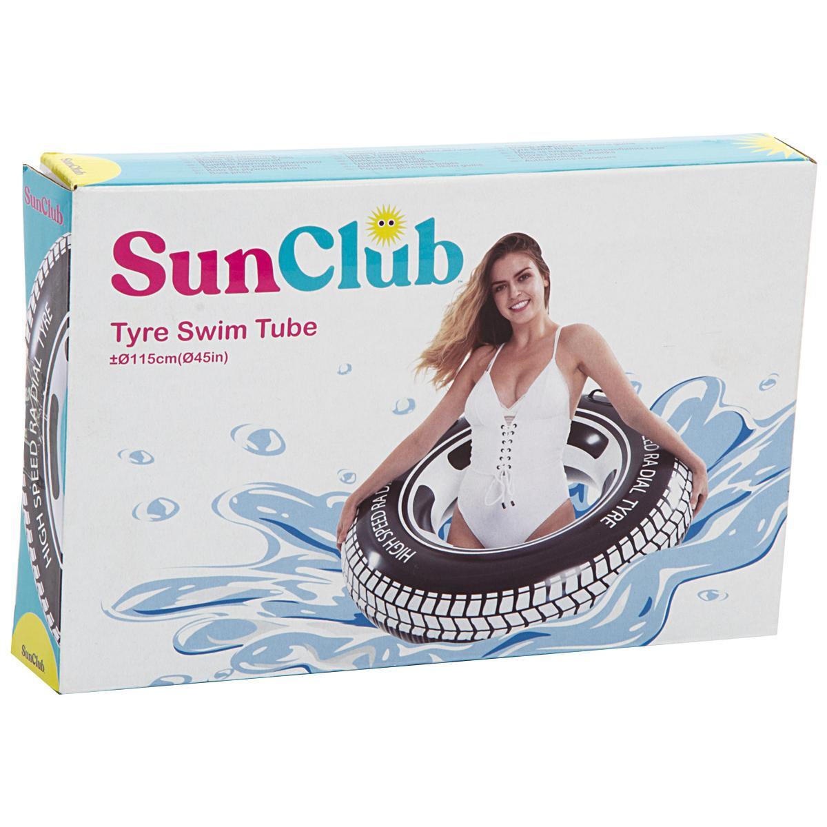 Koło dmuchane do pływania dla dzieci i dorosłych Sun Club 7/7