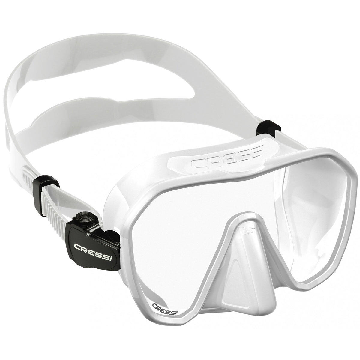 CRESSI - SCUBA DIVING MASK ZS2 TURQUOISE | Frameless Wide View