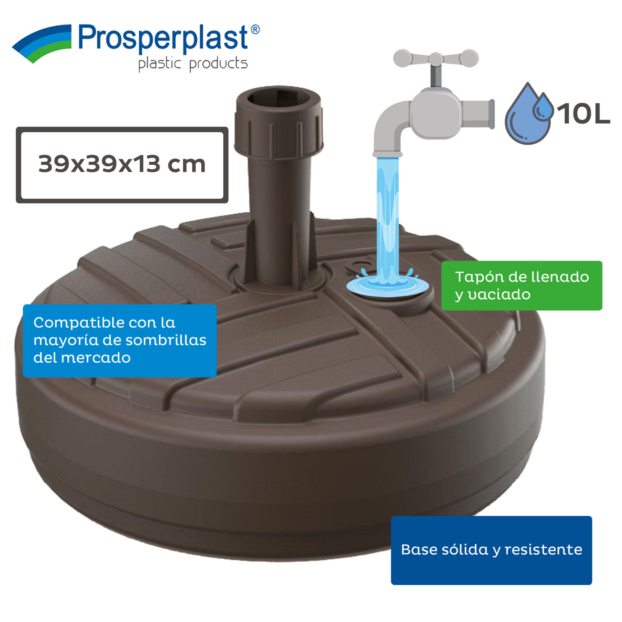 Podstawa do parasola Prosperplast 2/4
