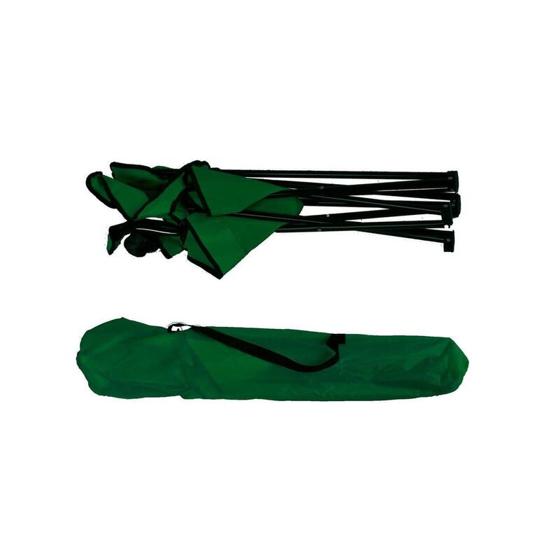 Silla de Camping Plegable de Acero con R JARDIN202 Verde Pack 2 uds