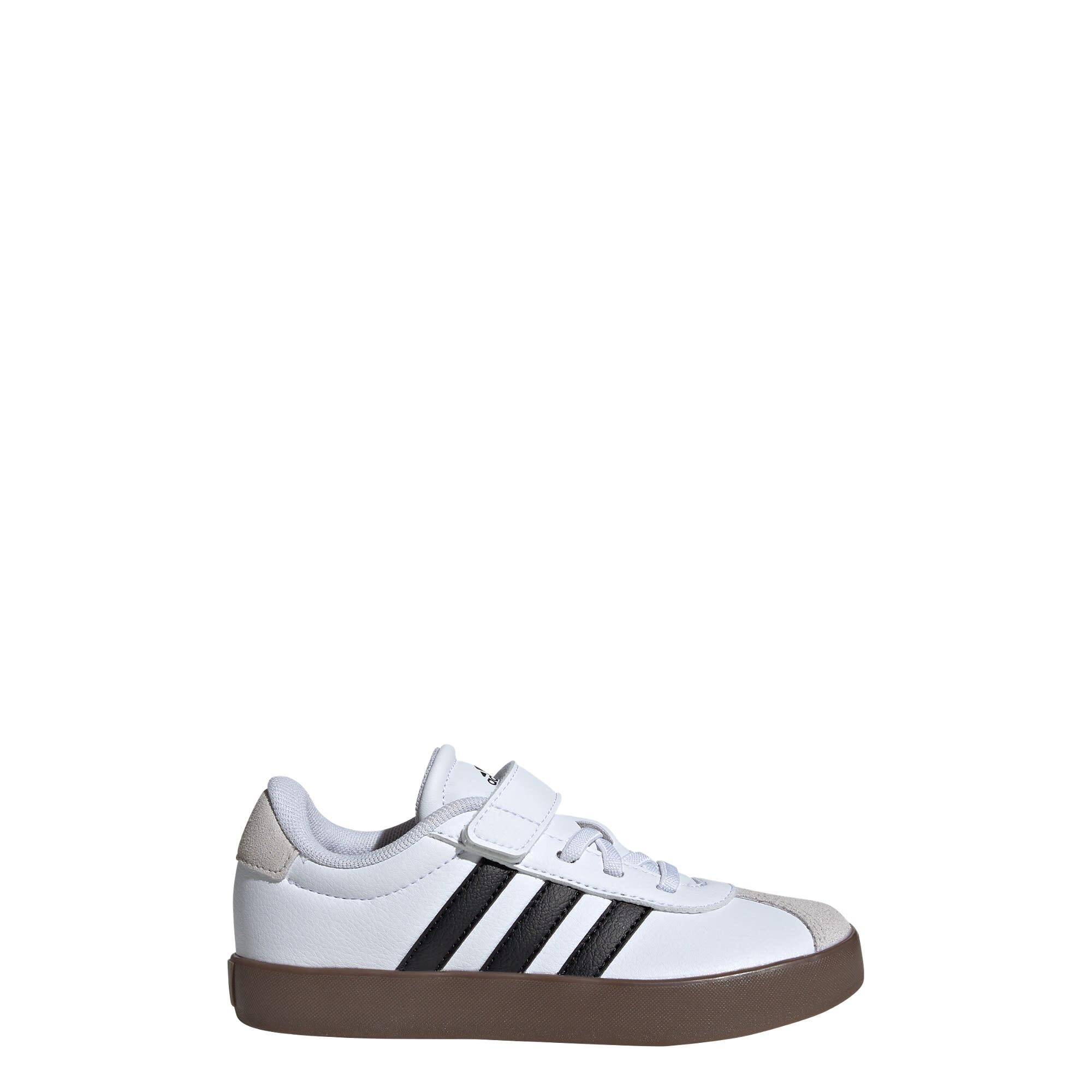 Adidas - Chaussure De Skateboard Vl Court 3.0 Enfants - Chaussures De Sport - Blanc|gris|noir - Decathlon