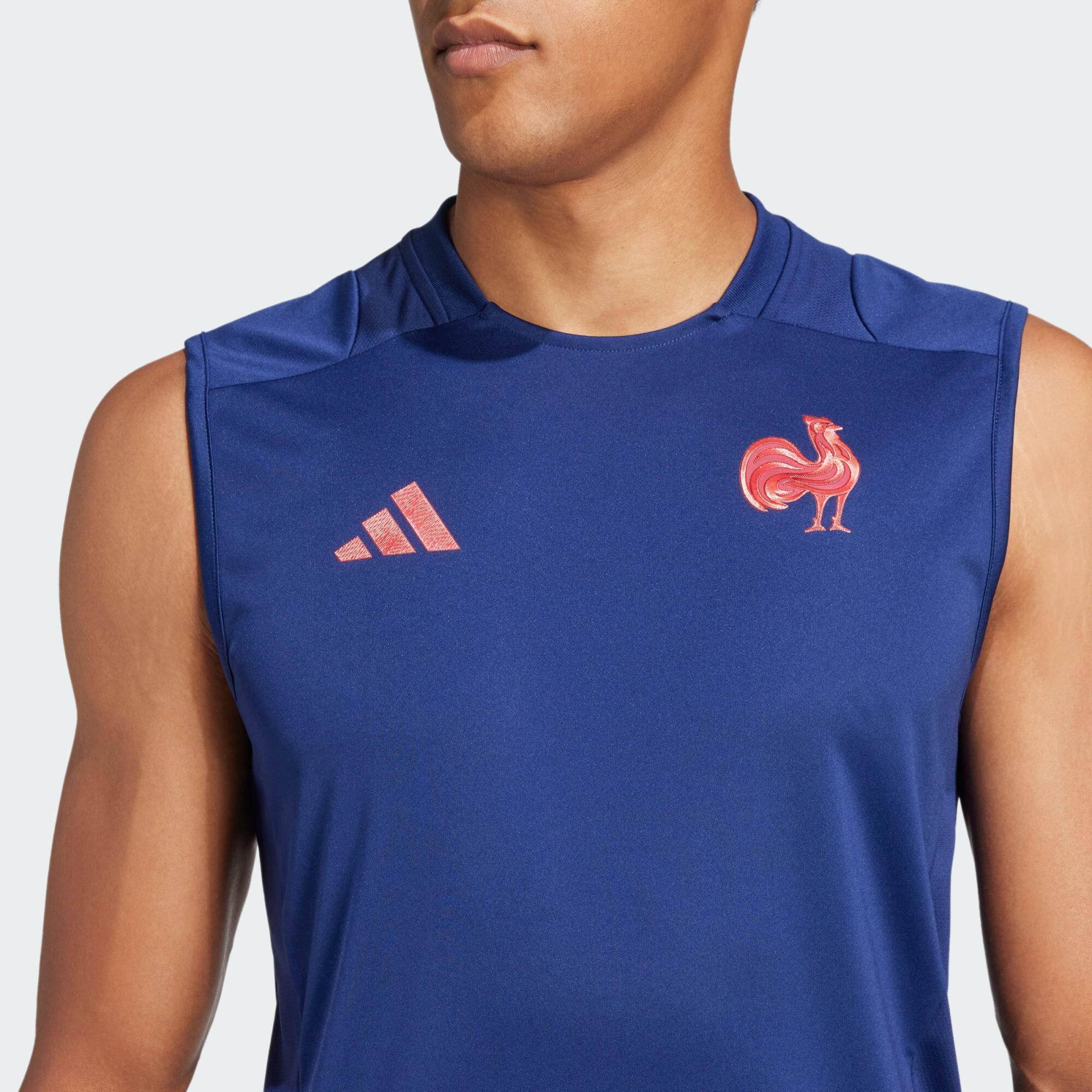 France Training Sleeveless Jersey 4/7