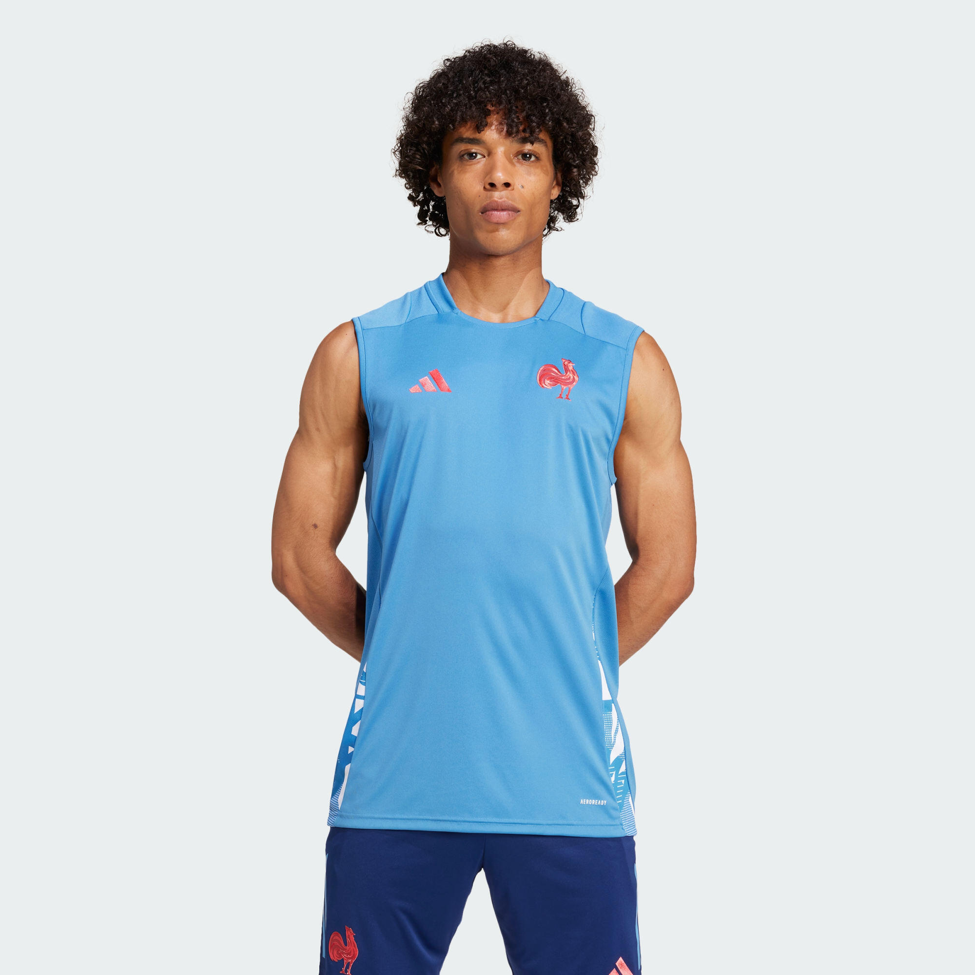 ADIDAS Frankrijk Training Mouwloos Shirt