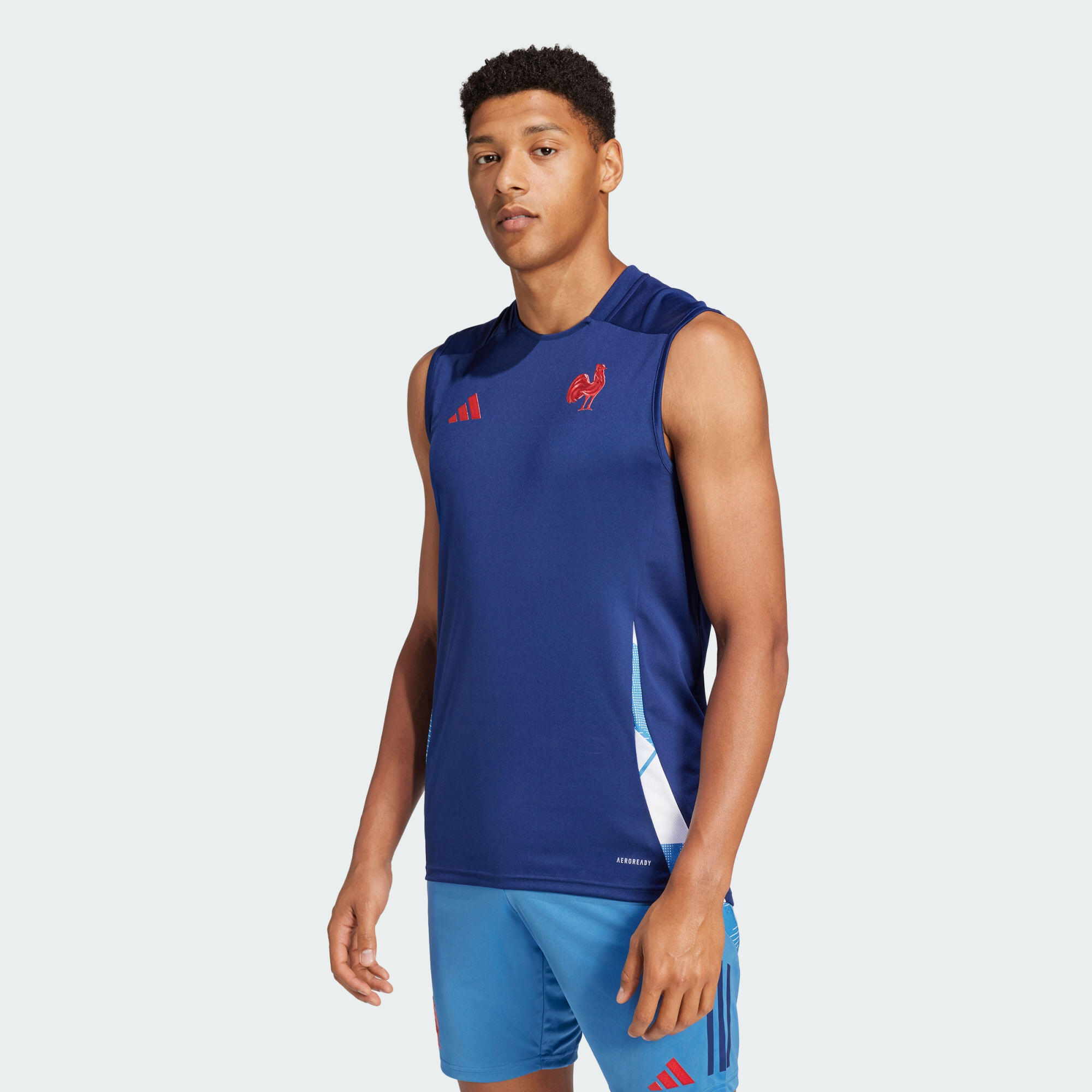 ADIDAS Frankrijk Training Mouwloos Shirt