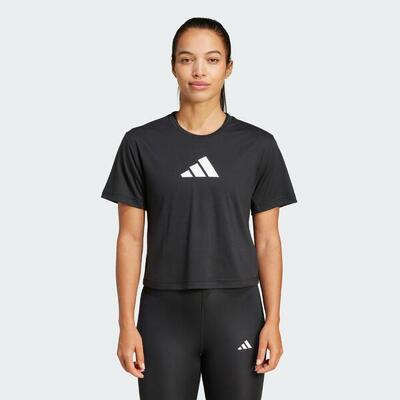 Train essentials big logo performance training t-shirt