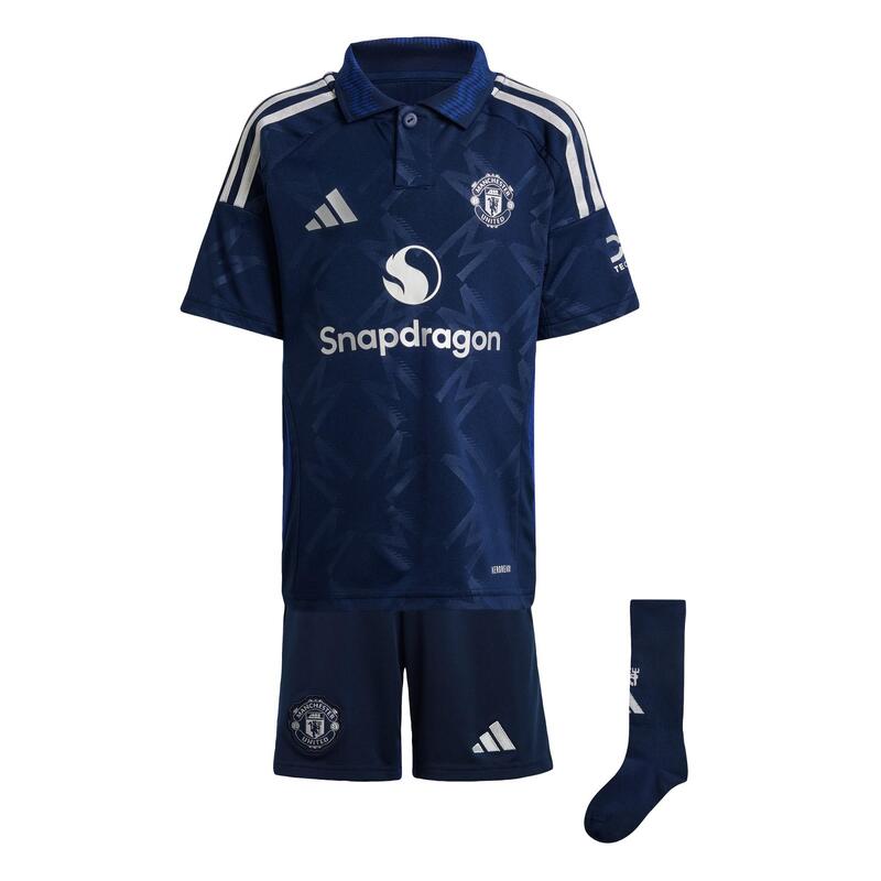 Set mini Manchester United 24/25 Away pentru copii
