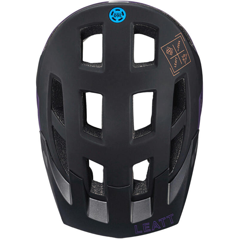 Casco ciclismo Uomo MTB TRAIL 2.0 Viola