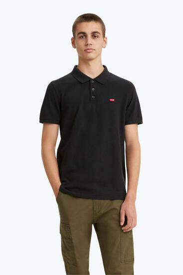Sailing polo, Levi's men's shirts in black color.
