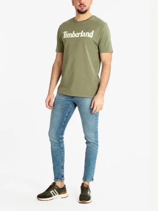 TIMBERLAND men's short-sleeve T-shirt, 100% cotton 4/5