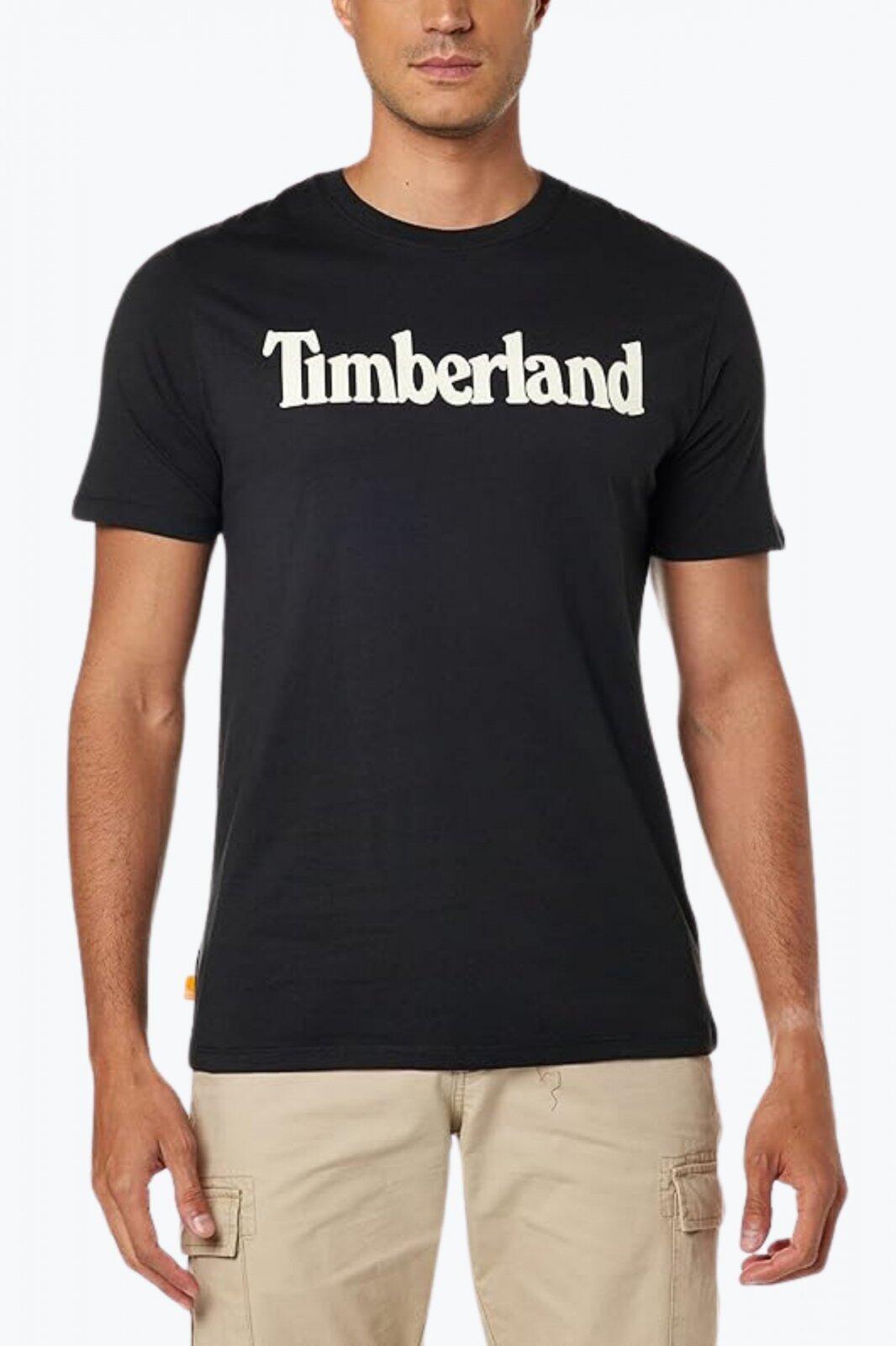 T-shirt uomo con logo lineare - Taglia L 1/4