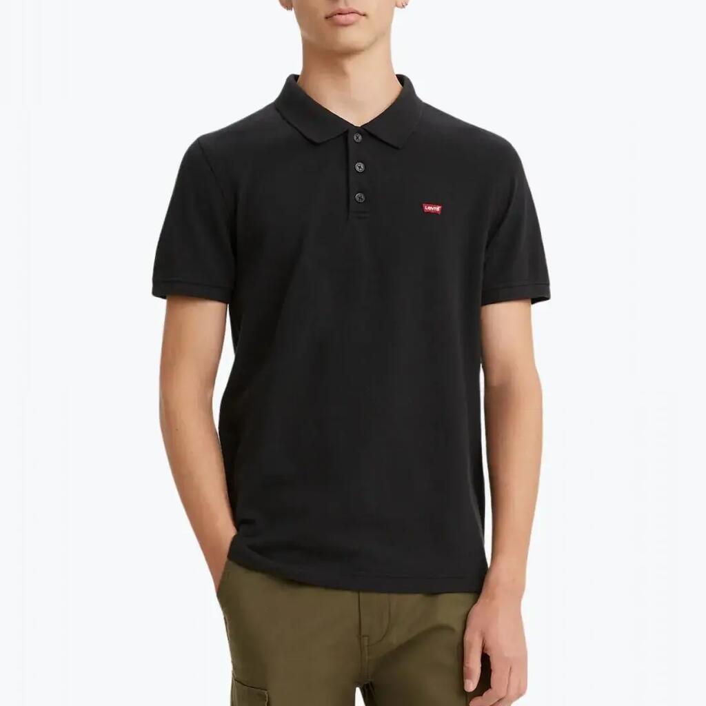 Polo de navegación, camisetas para hombre Levi´s Hm en negro