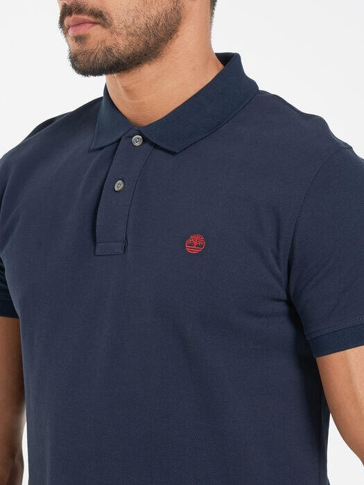 Polo uomo regular basic con logo  - Taglia M 3/4