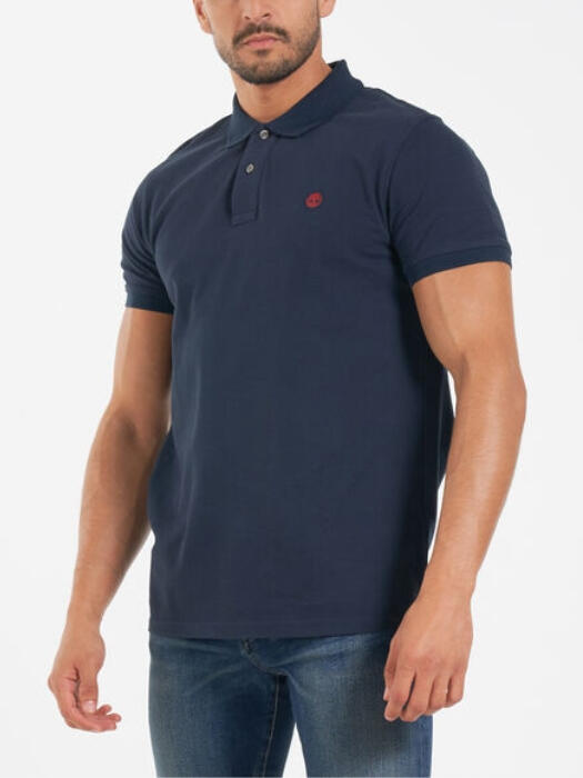 Polo uomo regular basic con logo  - Taglia M 1/4