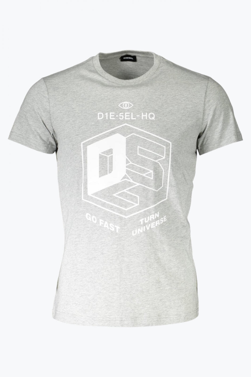Tricou cu imprimeu cu scris Diesel