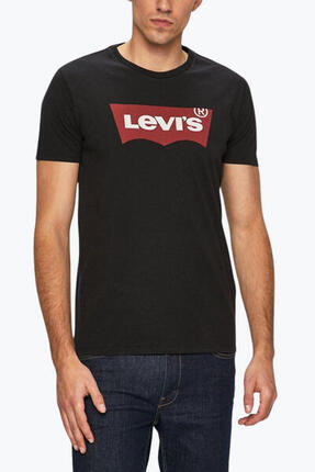 T-Shirt Herren 1er Pack Bequem sitzend-Graphic Set-In Neck