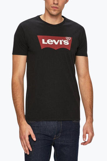 T-Shirt Herren 1er Pack Bequem sitzend-Graphic Set-In Neck