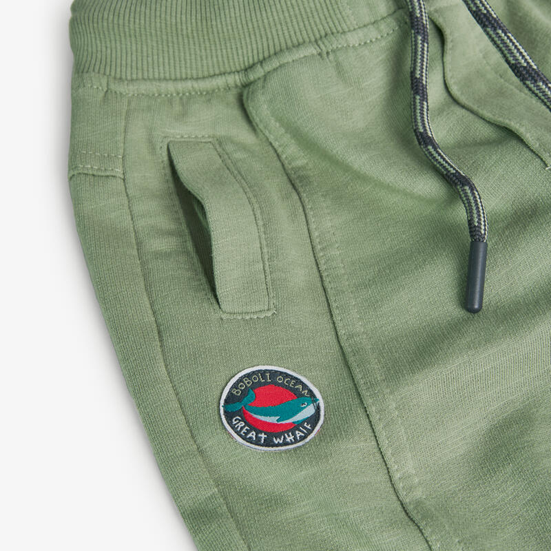 Pantalón Gimnasia Niño Boboli Verde