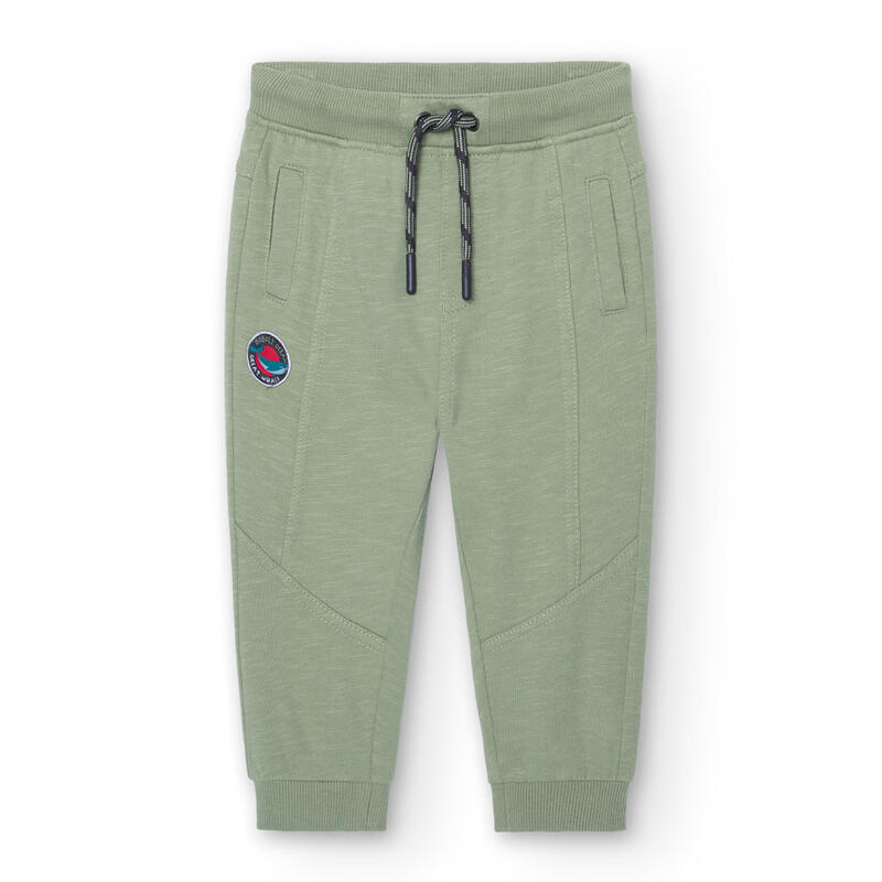 Pantalón Gimnasia Niño Boboli Verde