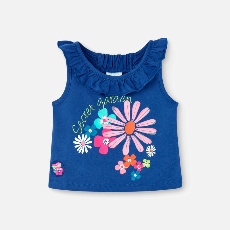 Camiseta Gimnasia Niña Boboli Violeta