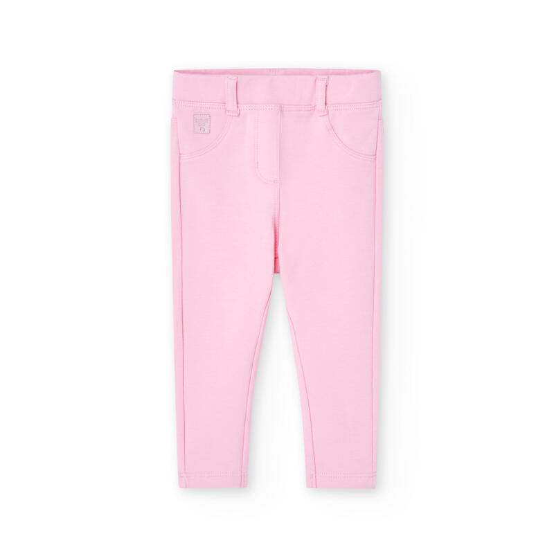 Pantalón Gimnasia Niña Boboli Rosa