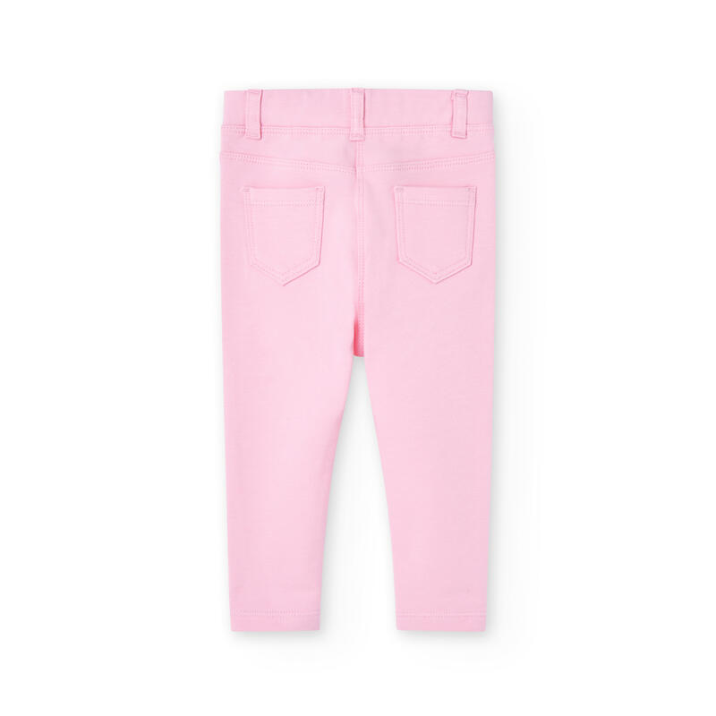 Pantalón Gimnasia Niña Boboli Rosa