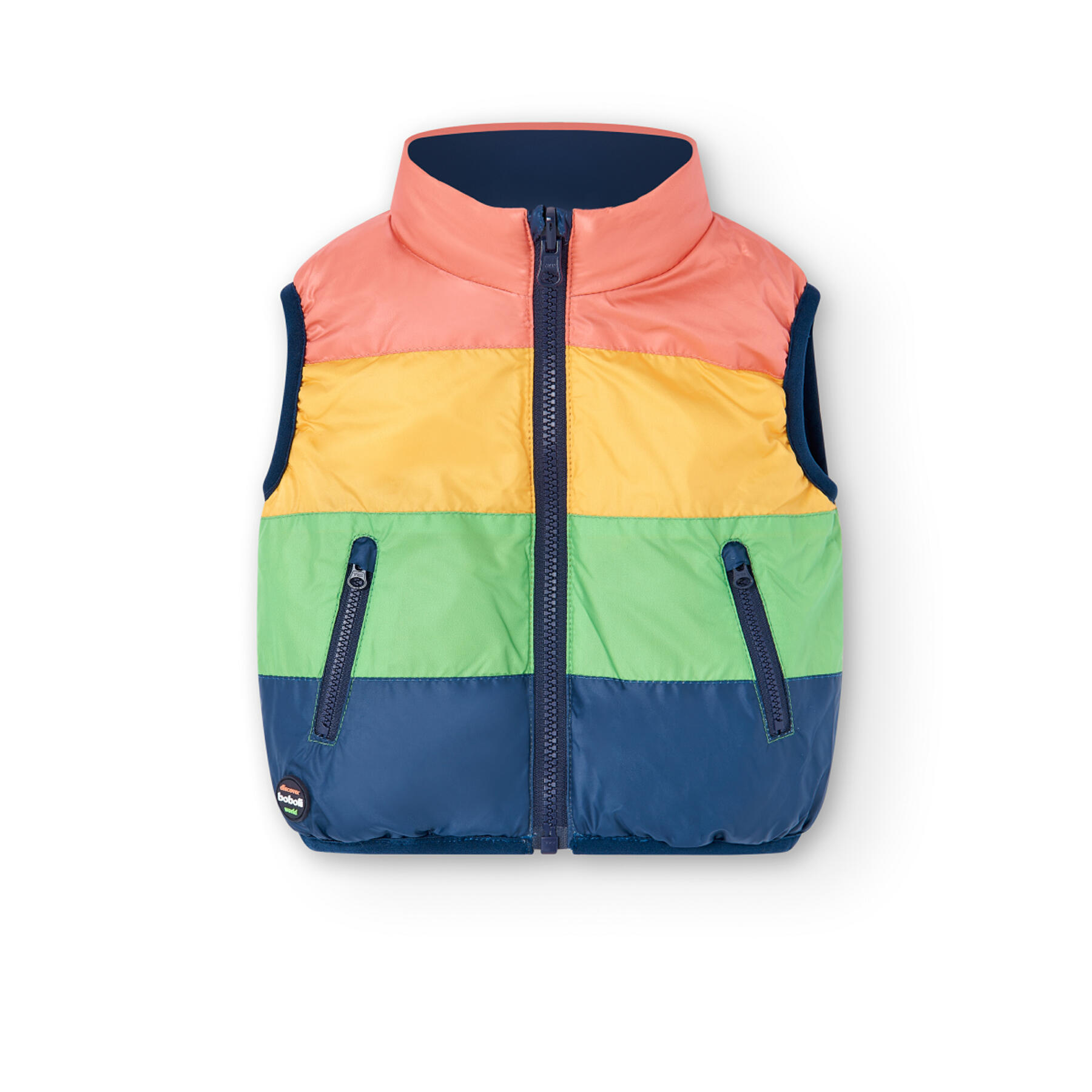 Chaqueta Senderismo Niño Boboli Azul 4/7