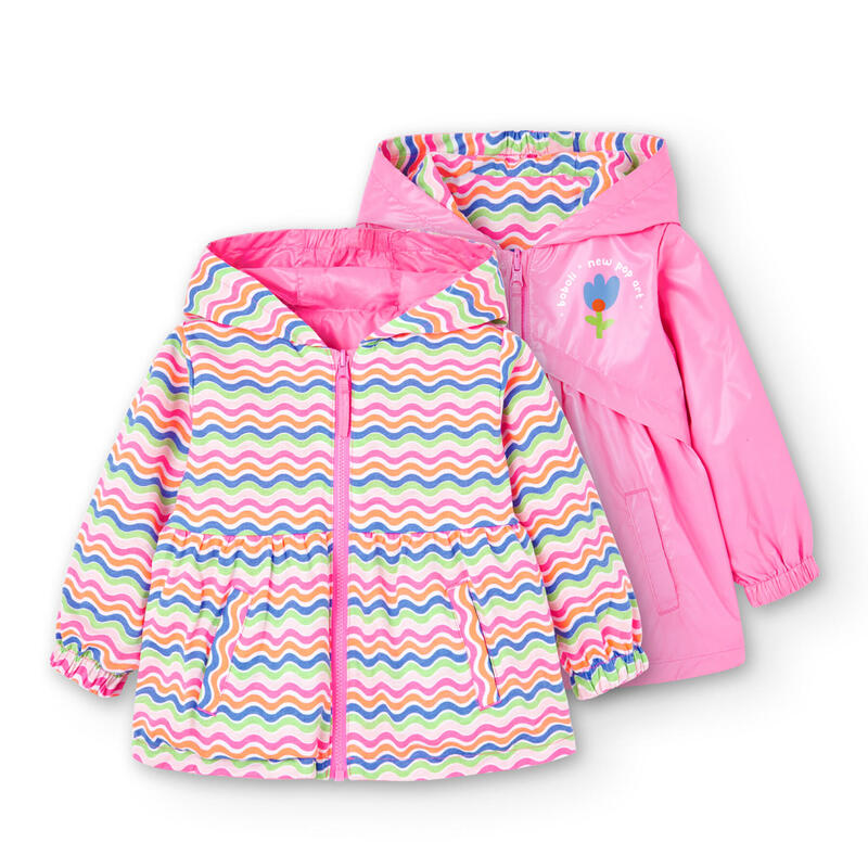 Chaqueta Senderismo Niña Boboli Rosa