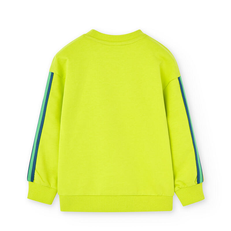 Sudadera Gimnasia Niño Boboli Verde