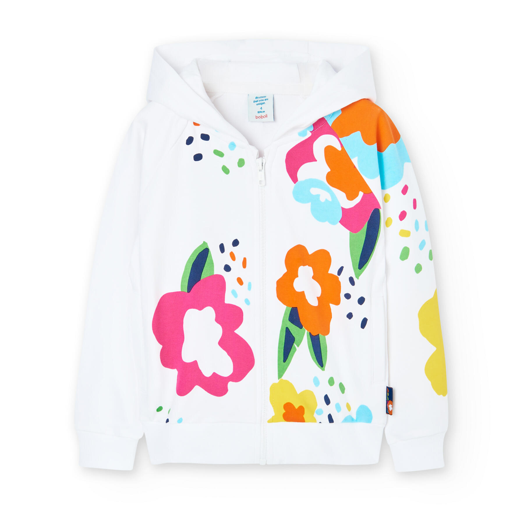 Chaqueta Senderismo Nina Boboli Blanco Decathlon