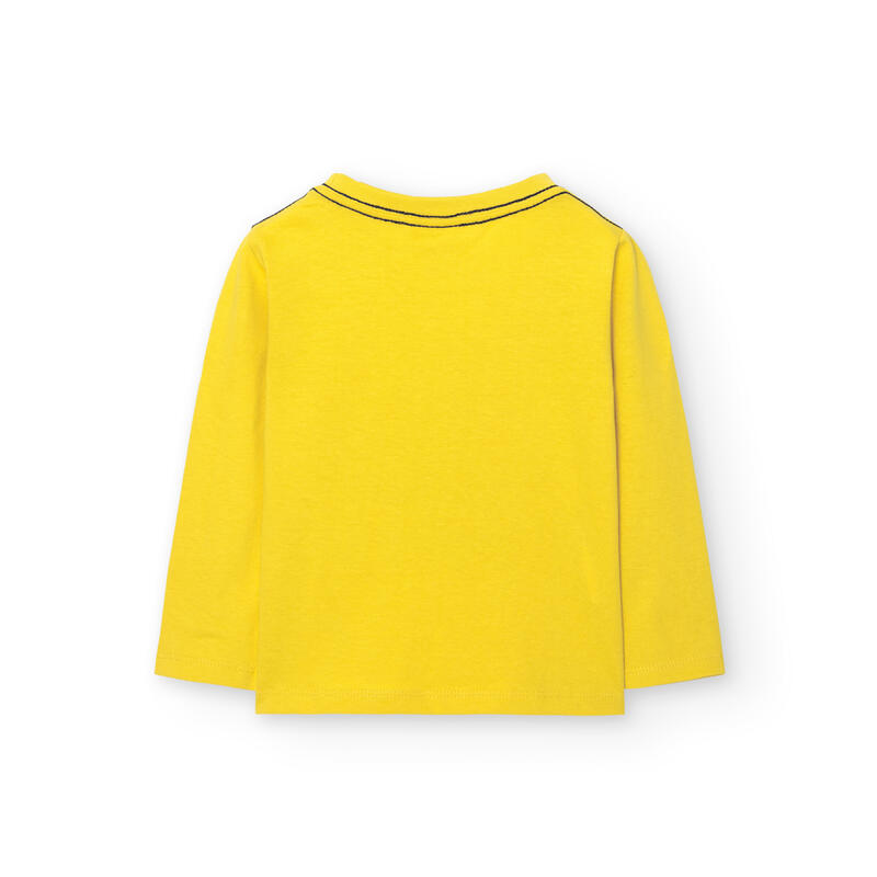 Camiseta Gimnasia Niño Boboli Amarillo