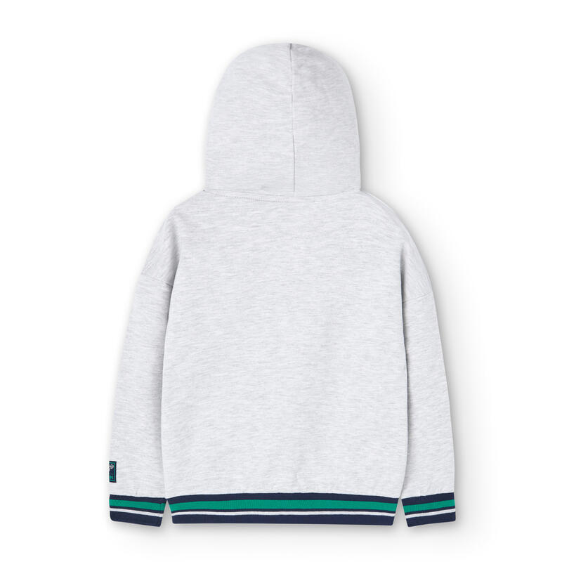 Sudadera Gimnasia Niño Boboli Gris