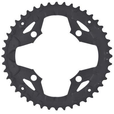 Shimano alivio fc-t4060 kettingblad 44t - zwart voor 9-speed