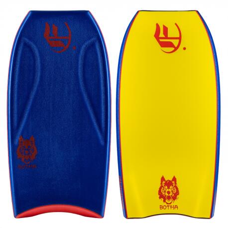 Empire Andre Botha PE Bodyboard, Dark Blue/Yellow, Size 41