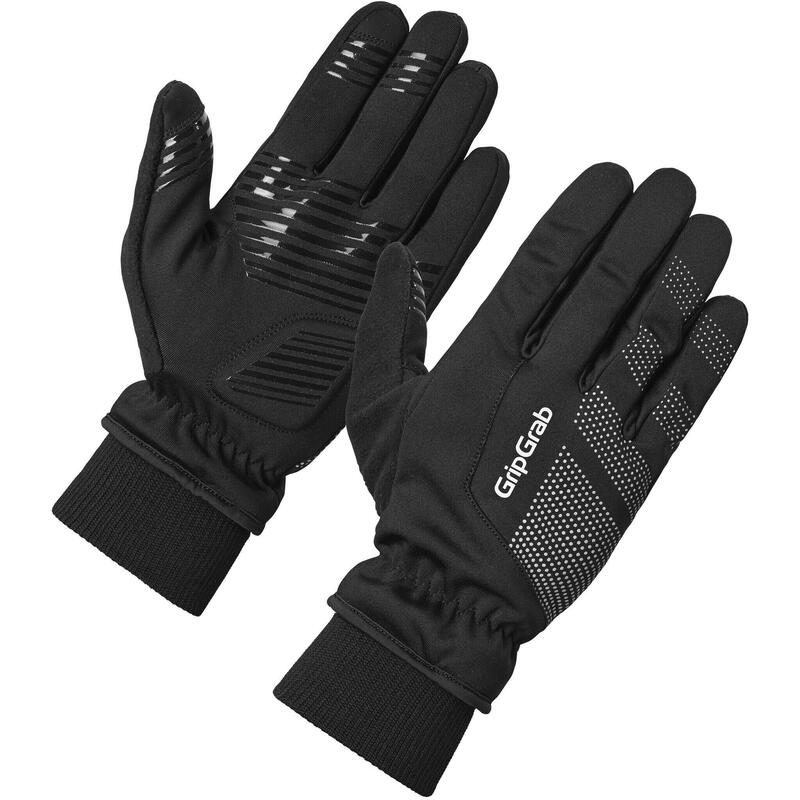 Fietshandschoenen Windproof Winter Maat XS - RIDE 2 Zwart