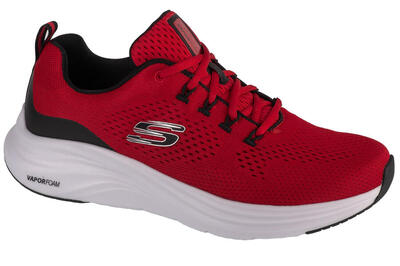 Skechers heren vapor foam sneakers grijs / rood / zwart