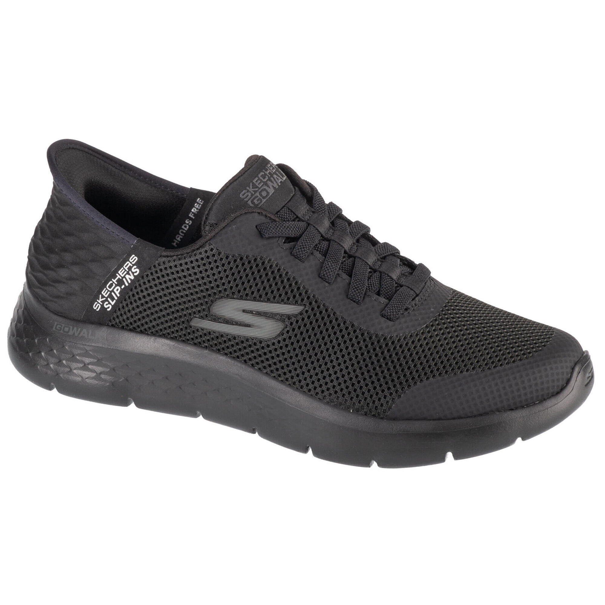 Skechers - Sneakers Pour Hommes Slip-ins: Go Walk Flex - Hands Up - Baskets - Noir - 44,5 - Decathlon