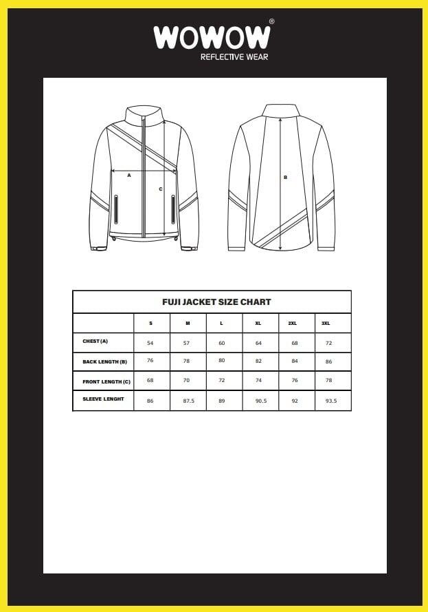 Mackintosh Fluorescent Taille M - Veste Fuji 4/4
