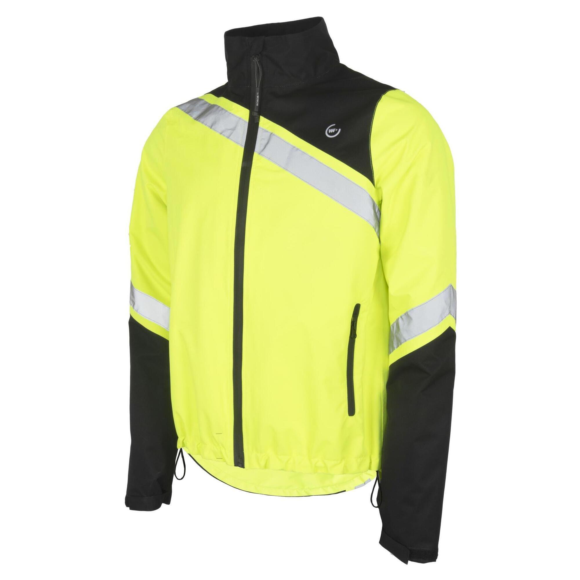 Wowow - Mackintosh Fluorescent Taille L - Veste Fuji - Ciré - Jaune|noir|vert - 40 M - Decathlon