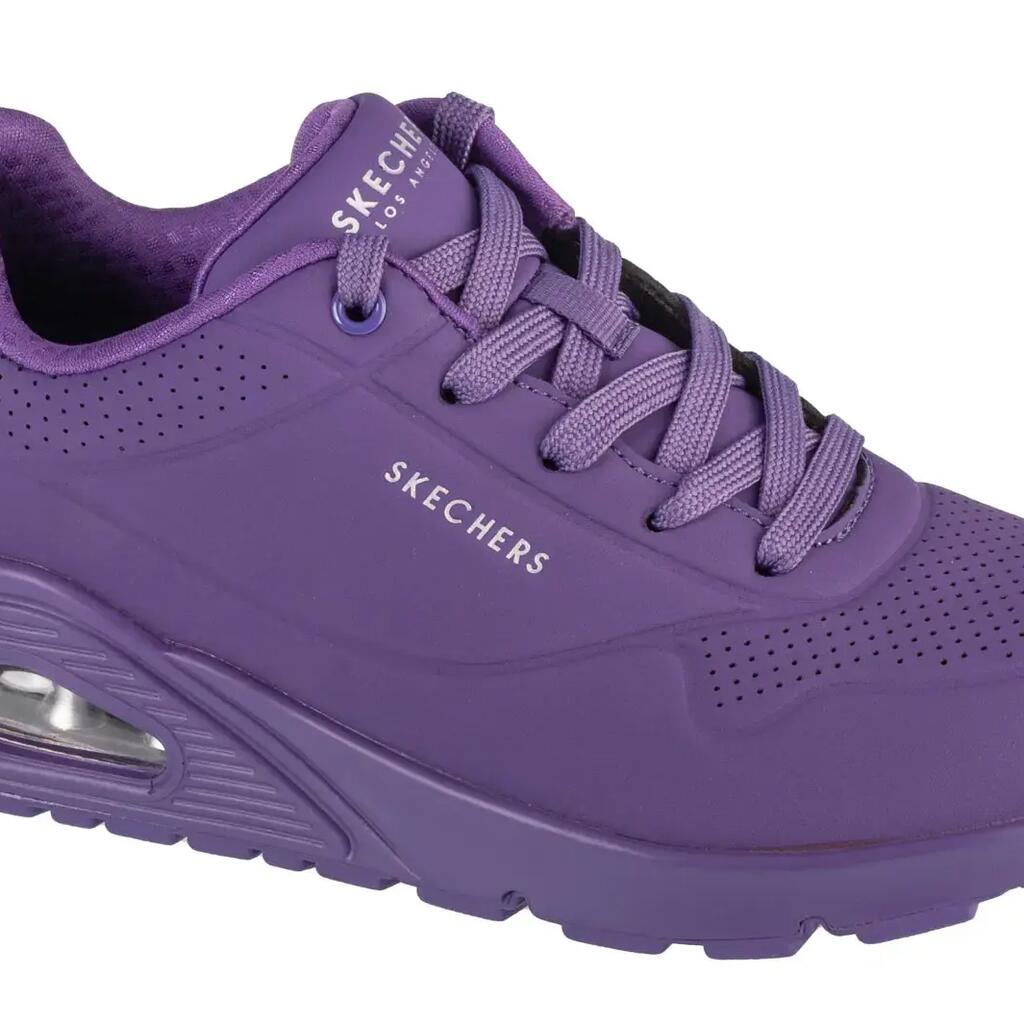 Trainers Female Skechers Uno - Stand On Air Violet