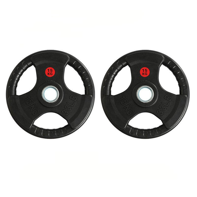 Lot 2 Disques Triple Prise 1,25kg 50mm Fitness Tech 7/7