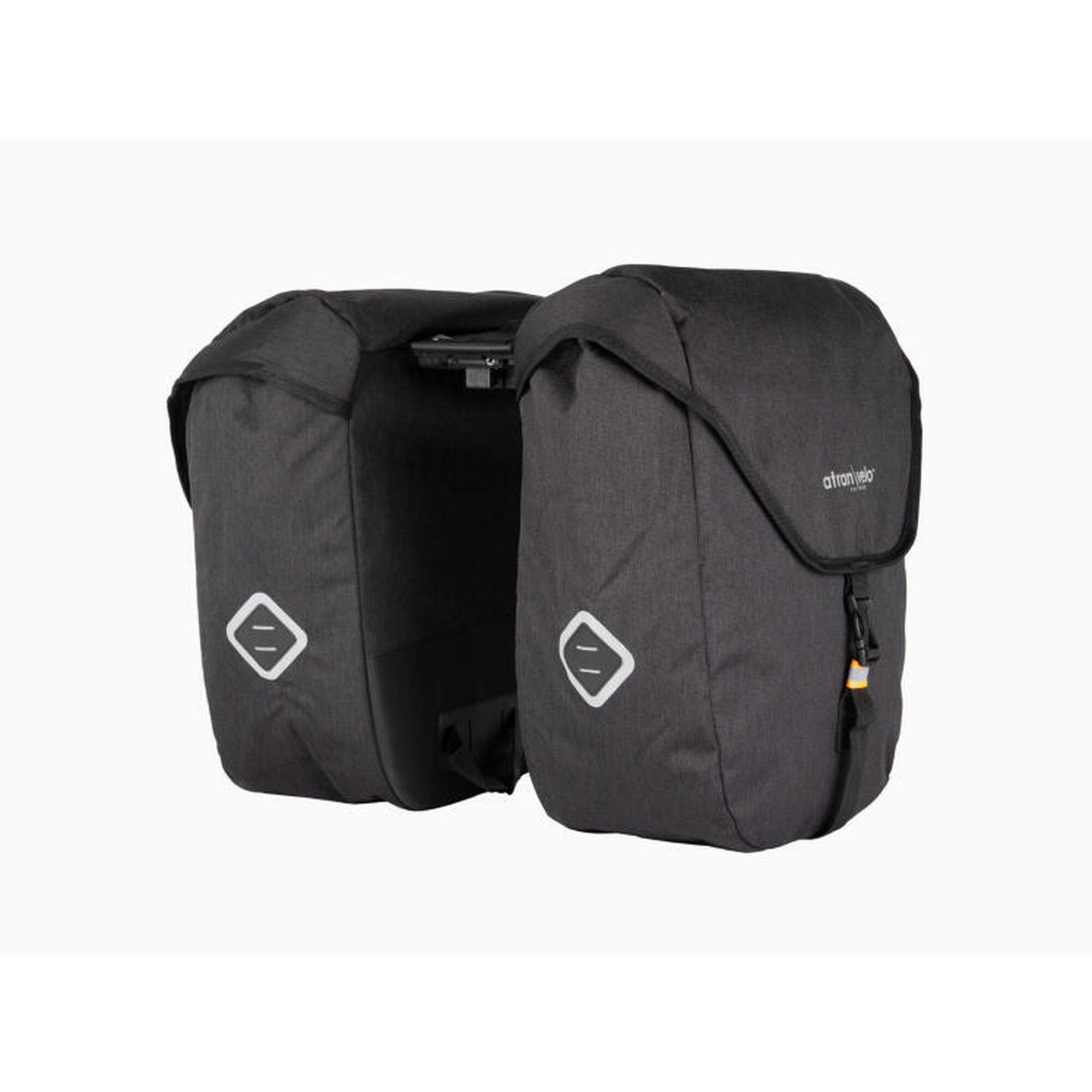 ATRAK VELO ZAP DOUBLE BICYCLE BAG AVS ADAPTER 50L NOIR