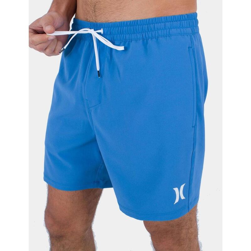 Bañador hombre Hurley One and only solid volley 17 Azul