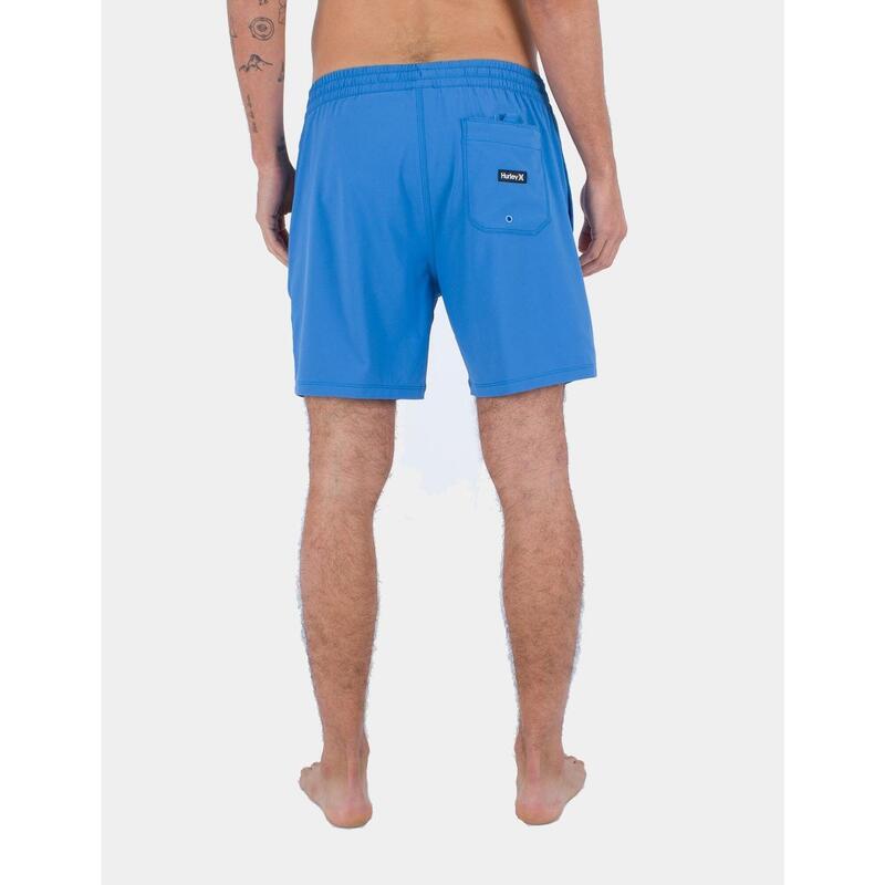 Bañador hombre Hurley One and only solid volley 17 Azul