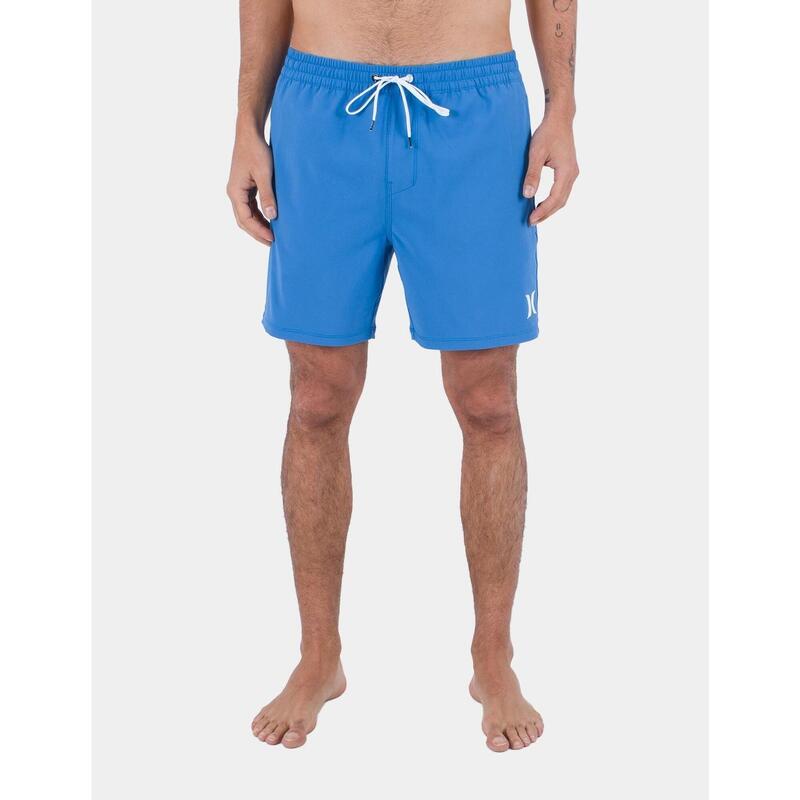 Bañador hombre Hurley One and only solid volley 17 Azul