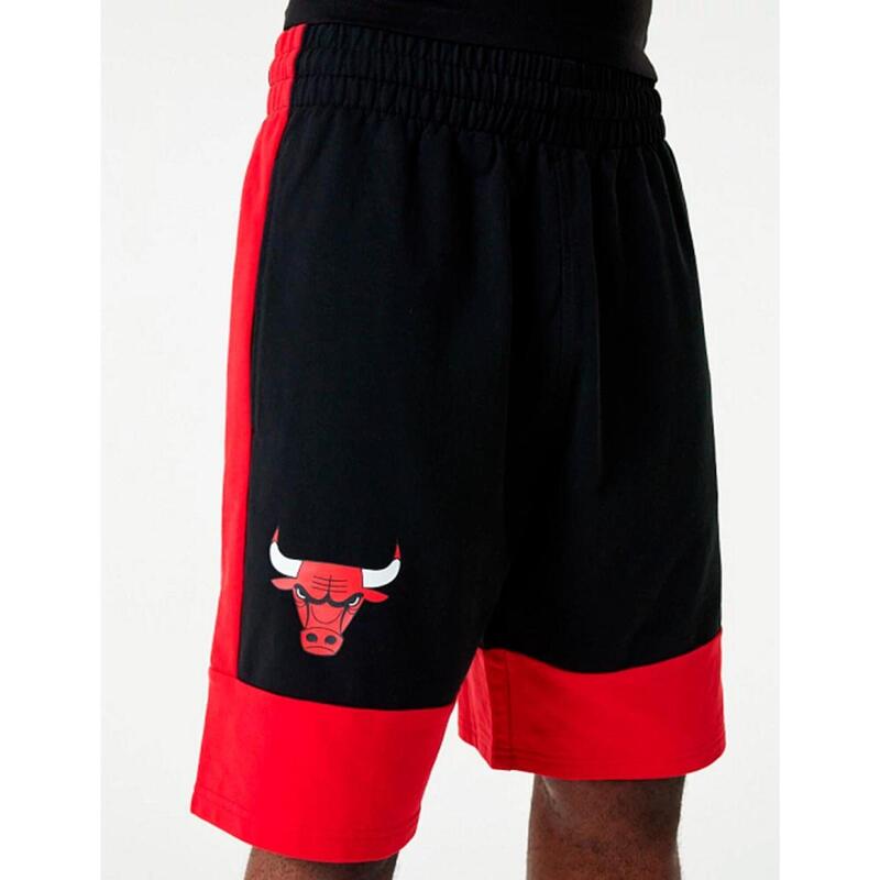 Bermudas para Hombre New era Colour block bulls  Negro