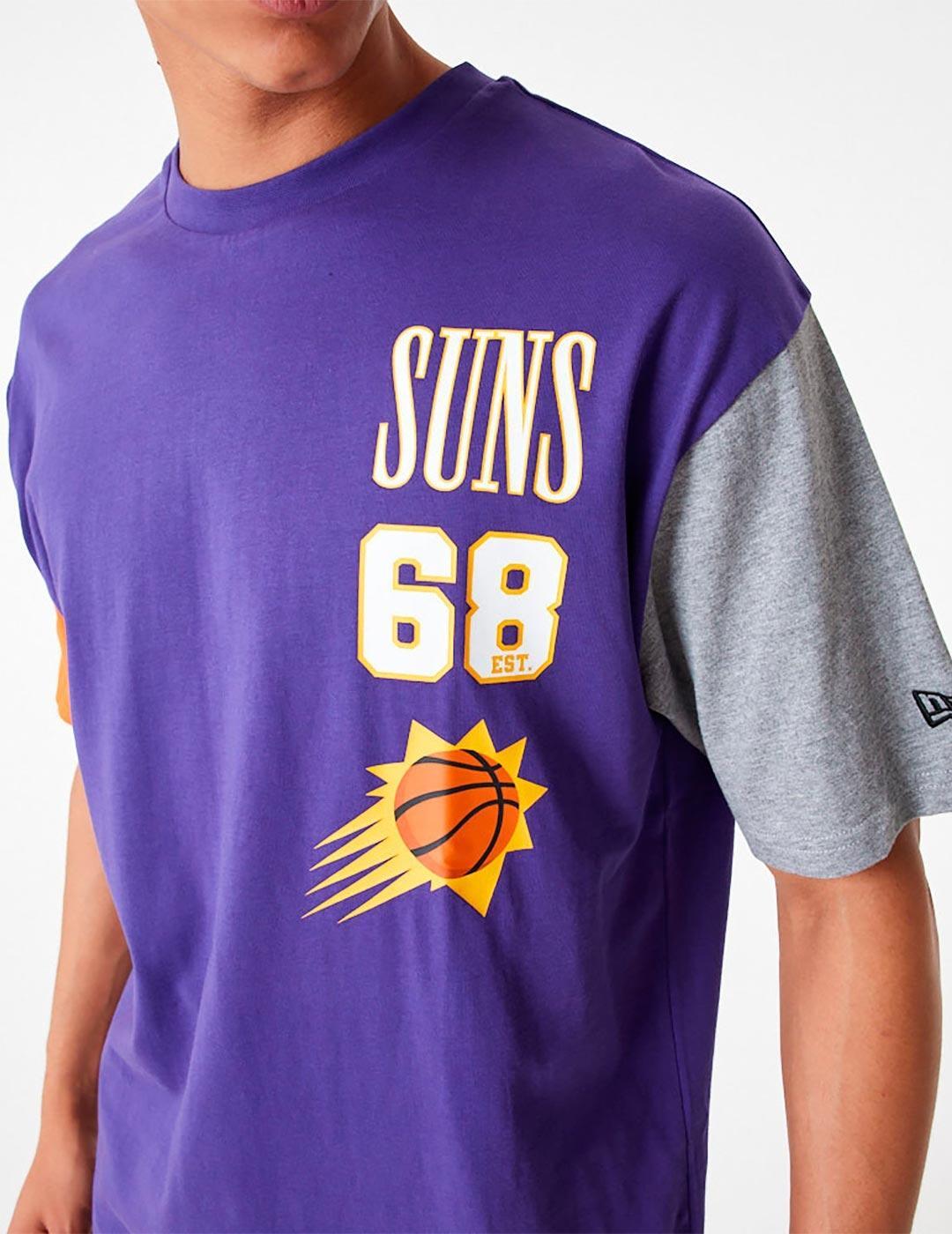 T-shirts pour hommes New Era Sew Phoenix Suns Violet 6/6